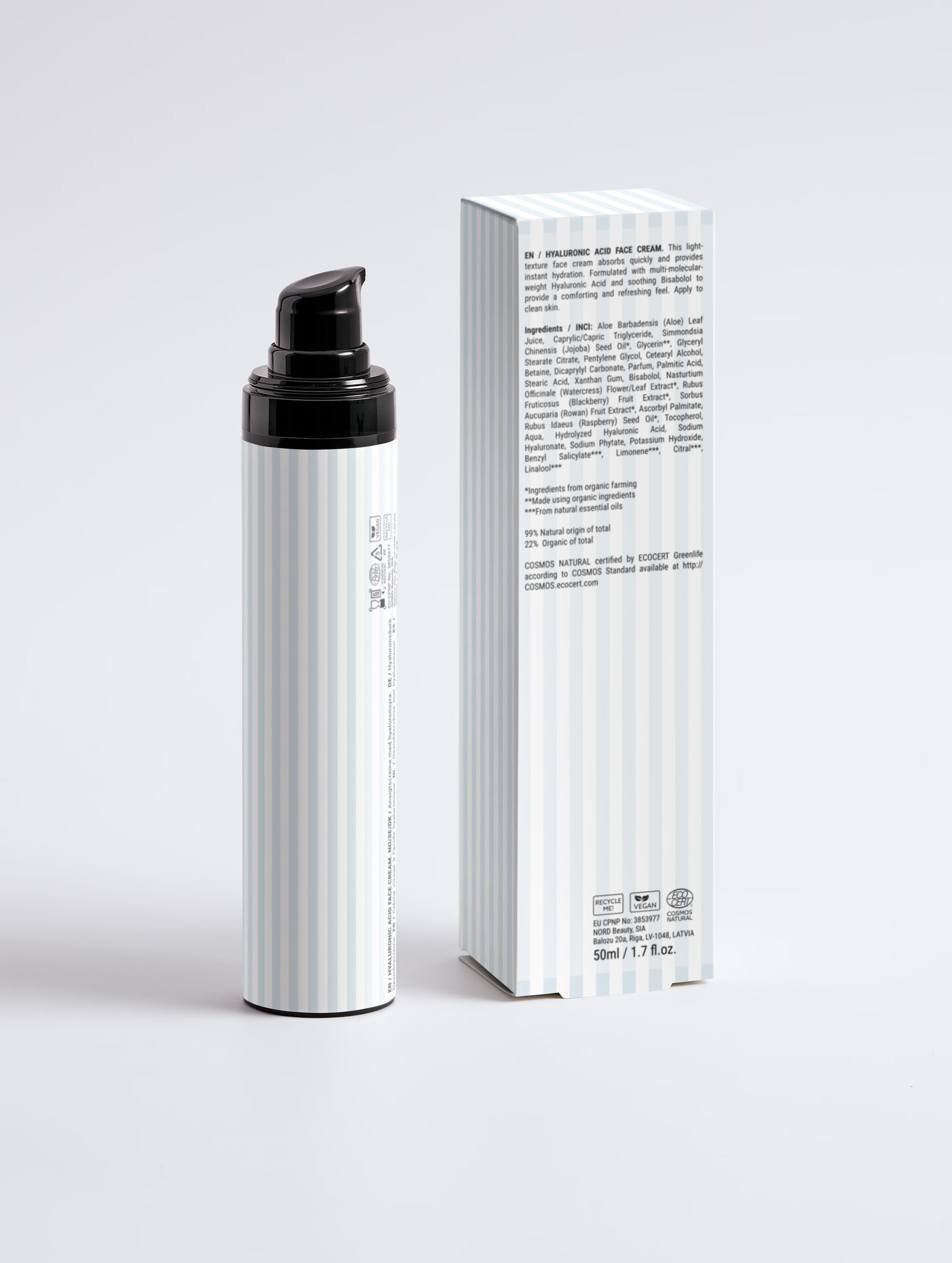 Hyaluronic Acid Face Cream for Men - Image 2