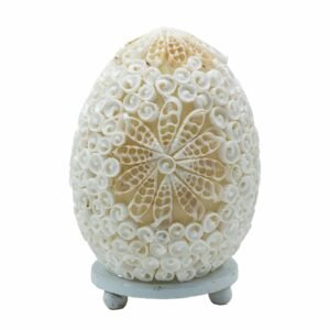Boho Sea Shell Lamp - Cut Art Shell Oval - 15cm